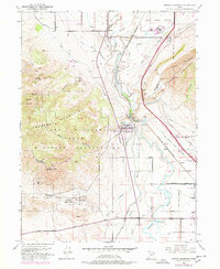 Download a high-resolution, GPS-compatible USGS topo map for Jordan Narrows, UT (1978 edition)