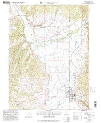 Download a high-resolution, GPS-compatible USGS topo map for Kamas, UT (2001 edition)