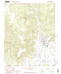 preview thumbnail of historical topo map of Kanab, UT in 1985