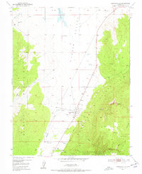 Download a high-resolution, GPS-compatible USGS topo map for Kanarraville, UT (1950 edition)