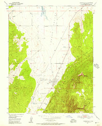 Download a high-resolution, GPS-compatible USGS topo map for Kanarraville, UT (1957 edition)