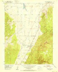 Download a high-resolution, GPS-compatible USGS topo map for Kanarraville, UT (1951 edition)