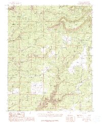 Download a high-resolution, GPS-compatible USGS topo map for Kane Gulch, UT (1985 edition)