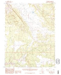 Download a high-resolution, GPS-compatible USGS topo map for Kane Springs, UT (1995 edition)