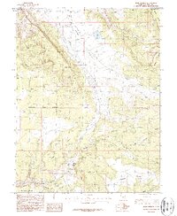 Download a high-resolution, GPS-compatible USGS topo map for Kane Springs, UT (1987 edition)