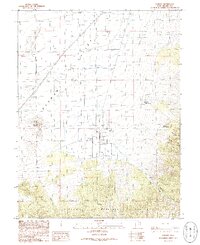 Download a high-resolution, GPS-compatible USGS topo map for Kanosh, UT (1986 edition)