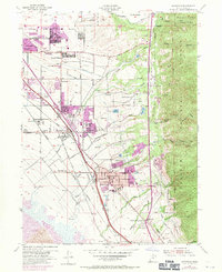 Download a high-resolution, GPS-compatible USGS topo map for Kaysville, UT (1971 edition)