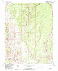 Download a high-resolution, GPS-compatible USGS topo map for King Bench, UT (1991 edition)