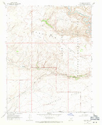 Download a high-resolution, GPS-compatible USGS topo map for King Mesa, UT (1971 edition)