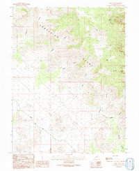 Download a high-resolution, GPS-compatible USGS topo map for King Top, UT (1991 edition)