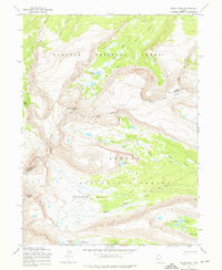 Download a high-resolution, GPS-compatible USGS topo map for Kings Peak, UT (1976 edition)