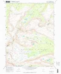 Download a high-resolution, GPS-compatible USGS topo map for Kings Peak, UT (1976 edition)