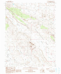 Download a high-resolution, GPS-compatible USGS topo map for Klondike Bluffs, UT (1991 edition)