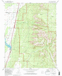 Download a high-resolution, GPS-compatible USGS topo map for Kolob Arch, UT (1985 edition)