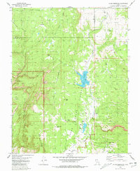 Download a high-resolution, GPS-compatible USGS topo map for Kolob Reservoir, UT (1981 edition)