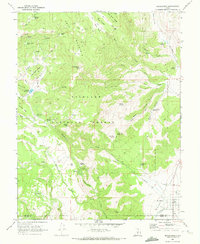 Download a high-resolution, GPS-compatible USGS topo map for Koosharem, UT (1972 edition)