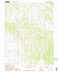 Download a high-resolution, GPS-compatible USGS topo map for La Sal East, UT (1987 edition)