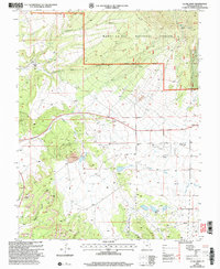 Download a high-resolution, GPS-compatible USGS topo map for La Sal West, UT (2004 edition)