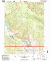 Download a high-resolution, GPS-compatible USGS topo map for Lake Fork Mountain, UT (1999 edition)