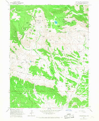 Download a high-resolution, GPS-compatible USGS topo map for Lake Mountain, UT (1967 edition)