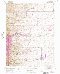 Download a high-resolution, GPS-compatible USGS topo map for Lark, UT (1985 edition)
