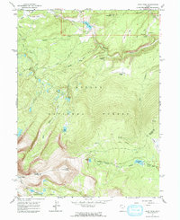 Download a high-resolution, GPS-compatible USGS topo map for Leidy Peak, UT (1964 edition)