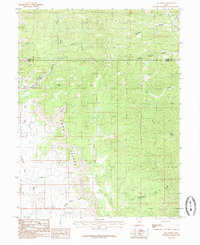 Download a high-resolution, GPS-compatible USGS topo map for Lila Point, UT (1985 edition)