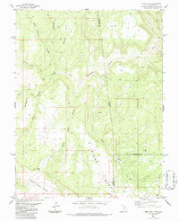 preview thumbnail of historical topo map of San Juan County, UT in 1986