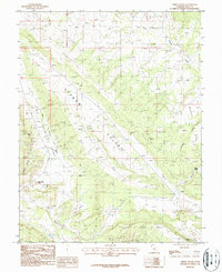Download a high-resolution, GPS-compatible USGS topo map for Lisbon Valley, UT (1987 edition)