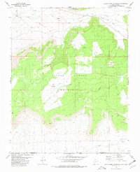 Download a high-resolution, GPS-compatible USGS topo map for Little Creek Mountain, UT (1981 edition)