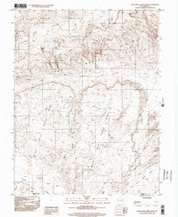 Download a high-resolution, GPS-compatible USGS topo map for Little Wild Horse Mesa, UT (2002 edition)