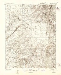 Download a high-resolution, GPS-compatible USGS topo map for Loa 1 SE, UT (1954 edition)