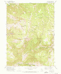 Download a high-resolution, GPS-compatible USGS topo map for Logan Peak, UT (1973 edition)
