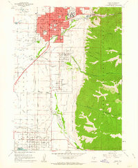 Download a high-resolution, GPS-compatible USGS topo map for Logan, UT (1963 edition)