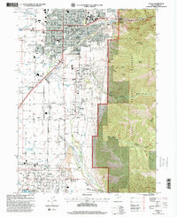 Download a high-resolution, GPS-compatible USGS topo map for Logan, UT (2001 edition)