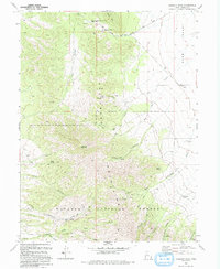 Download a high-resolution, GPS-compatible USGS topo map for Lookout Pass, UT (1993 edition)
