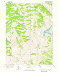 Download a high-resolution, GPS-compatible USGS topo map for Lost Creek Dam, UT (1964 edition)