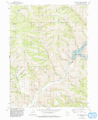 Download a high-resolution, GPS-compatible USGS topo map for Lost Creek Dam, UT (1991 edition)