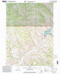 Download a high-resolution, GPS-compatible USGS topo map for Lost Creek Dam, UT (2000 edition)