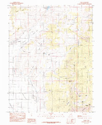 Download a high-resolution, GPS-compatible USGS topo map for Lyman, UT (1985 edition)