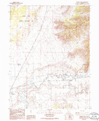 Download a high-resolution, GPS-compatible USGS topo map for Lynndyl East, UT (1986 edition)
