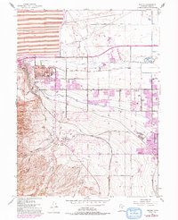 preview thumbnail of historical topo map of Magna, UT in 1952