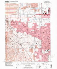 preview thumbnail of historical topo map of Magna, UT in 1999