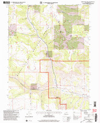 Download a high-resolution, GPS-compatible USGS topo map for Mahogany Point, UT (2004 edition)