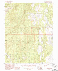 Download a high-resolution, GPS-compatible USGS topo map for Mancos Jim Butte, UT (1985 edition)