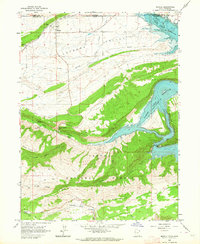 Download a high-resolution, GPS-compatible USGS topo map for Manila, UT (1964 edition)