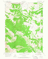 Download a high-resolution, GPS-compatible USGS topo map for Mantua, UT (1966 edition)