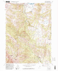 Download a high-resolution, GPS-compatible USGS topo map for Mantua, UT (1992 edition)