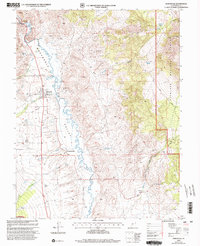 Download a high-resolution, GPS-compatible USGS topo map for Marysvale, UT (2003 edition)