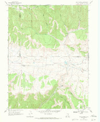 Download a high-resolution, GPS-compatible USGS topo map for Matts Summit, UT (1971 edition)